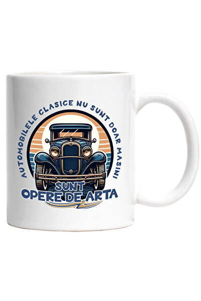 StoryGift Romania Cana automobilele clasice sunt opera de arta masina, 330ml,...