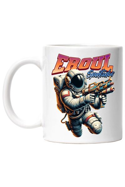 StoryGift Romania Cana Eroul Spatiului - Astronat cu Arme , 330ml, Ceramic cu...