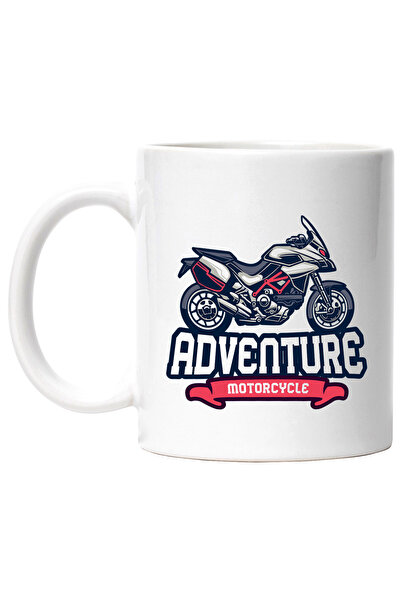StoryGift Romania Cana Cu Mesaj In Engleza Adventure Motorcycle, Motocicleta,...