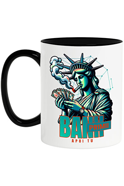 StoryGift Romania Cana banii primii apoi tu, statuia libertatii fumand si num...