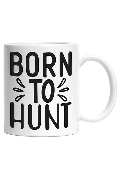 StoryGift Romania Cana pentru cei care au fost nascuti pentru a vana - pasiune cu Maner Alb, Cu Maner Alb STG