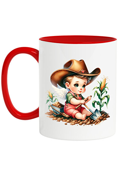 StoryGift Romania Cana cu un bebelus care sapa | ilustratie | porumb | trebur...