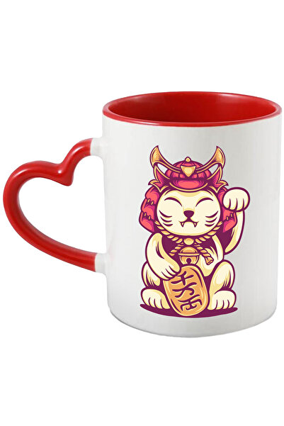 StoryGift Romania Cana Cu Pisica, Clopot, Tableta, Casca, Samurai, Asiatic, M...