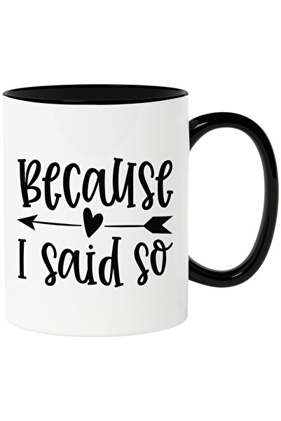 StoryGift Romania Cana cu inimioara si textul "Pentru ca asa am zis eu" - aut...