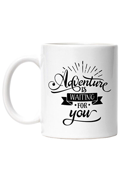 StoryGift Romania Cana cu mesajul in limba engleza "Adventure is waiting for ...