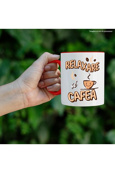 StoryGift Romania Mug Relaxation and non-stop coffee hot energy cup, 330ml, Ceramic with Handle, With,STG