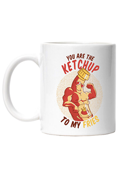 StoryGift Romania Cana Cu Mesaj In Engleza You Are The Ketchup To My Fries, M...