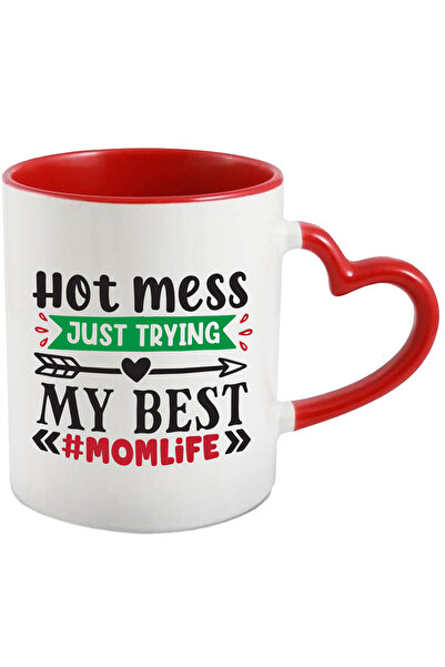 StoryGift Romania Cana pentru mamele fierbinti care dau tot ce au mai bun pentru familia lor cu Ma, Cu Maner Inim STG