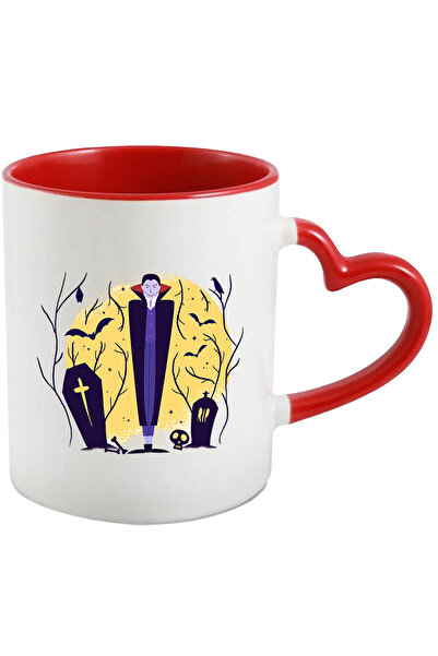 StoryGift Romania Cana Cu Vampir, Horror, Halloween, Cimitir, Lilieci, Multic...