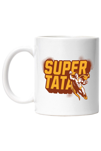 StoryGift Romania Cana Super tata erou familie relatie tata copil, 330ml, Cer...