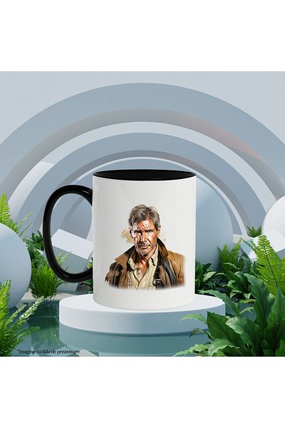 StoryGift Romania Han Solo Mug, Star Wars, Sci-Fi Movies, Character, Multicolor 330 ml, Wax, With ,STG