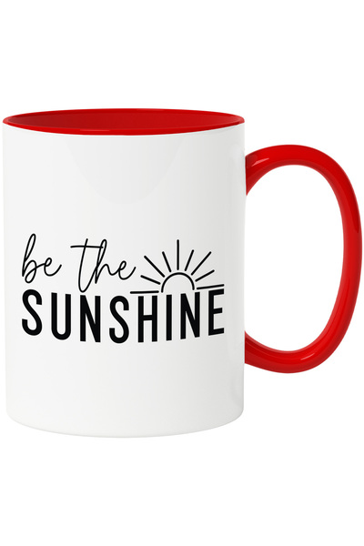 StoryGift Romania Cana cu textul "Be the sunshine" - fii raza de soare bunata...