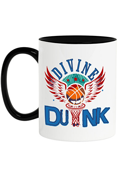 StoryGift Romania Cana cu Minge De Basketball Cu Aripi Rosii De Inger Cos mec...