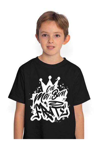StoryGift Romania Tricou Copii Baieti Pentru Cel Mai Bun frate, Apreciere, Cadou, Rasplata, Multumire 100% B