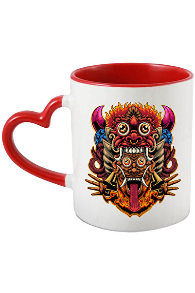 StoryGift Romania Cana Cu Totem, Maias, Maini, Demoni, Multicolor 330 ml, Cer...