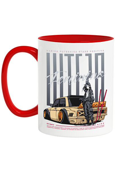 StoryGift Romania Cana Fata Stil Anime Masina Puternica Viteza Feminina Curse...