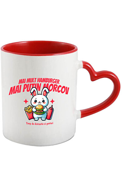 StoryGift Romania Cana iepure timp de distractie si gustari fast food, 330ml,...