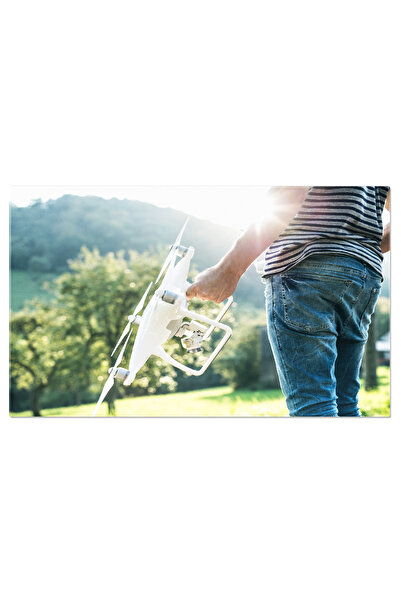 StoryGift Romania Tablou Canvas: Drone In Zbor - Tehnologie Si Aventura