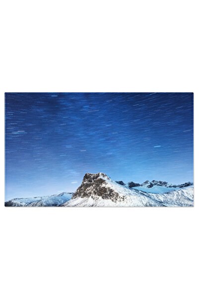 StoryGift Romania Tablou Canvas Peisaj Nocturn Sub Cerul Instelat, Insulele L...