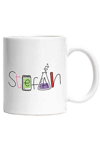 StoryGift Romania Mug With Name Stefan, and Funny Message, Curious, Sociable,...