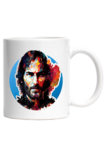 StoryGift Romania Cana Cu Portret, Personaj, Ochelari, Efect Acuarele, Multic...