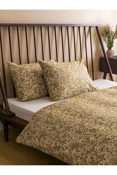 LC Waikiki Σετ Παπλωματοθήκης LCW HOME Mixed Pattern Double Ranforce