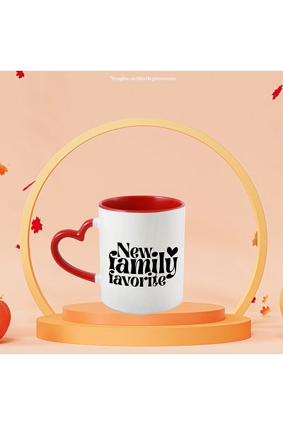 StoryGift Romania Mug with a heart for the new family favorite - baby love affection c, With, STG