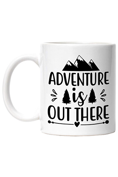 StoryGift Romania Cana cu munti si copaci cu mesajul "Adventure is out there"...