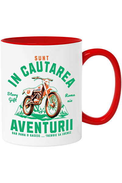 StoryGift Romania Cana cu Cursa Motor De Munte Colorat Zona mOntana natura Pa...