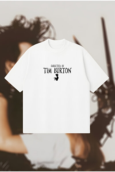 PURE POWER تيشيرت للجنسين مقاس كبير من تيم بيرتون بوكسي فيت – تي شيرت مطبوع |...