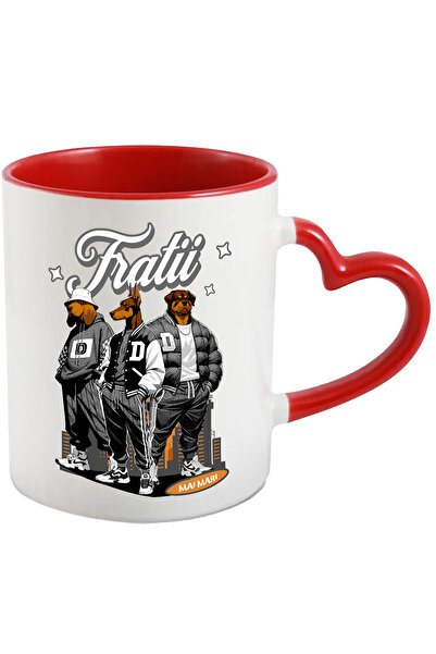 StoryGift Romania Cana trei frati mai mari familie iubire barbati, 330ml, Cer...