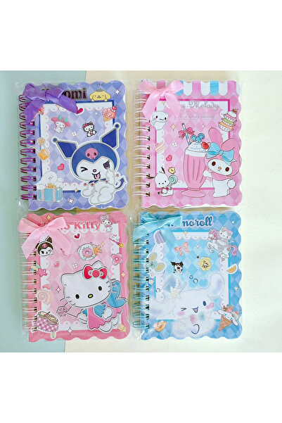 Zehra Aksesuar Sanrio figürlü kurdele süslü not defteri