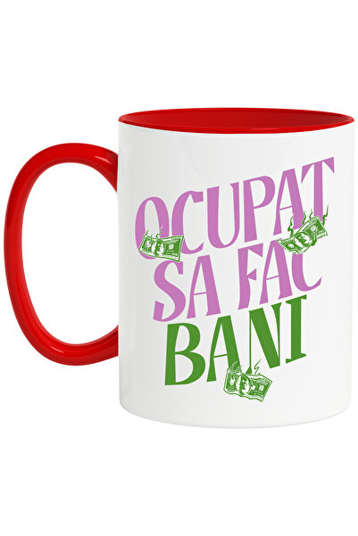StoryGift Romania Cana ocupat sa fac bani iubitor de avere si munca, 330ml, C...