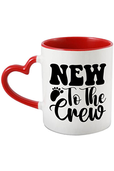 StoryGift Romania Cana cu un pas de copil si textul "New to the crew" nou in ...