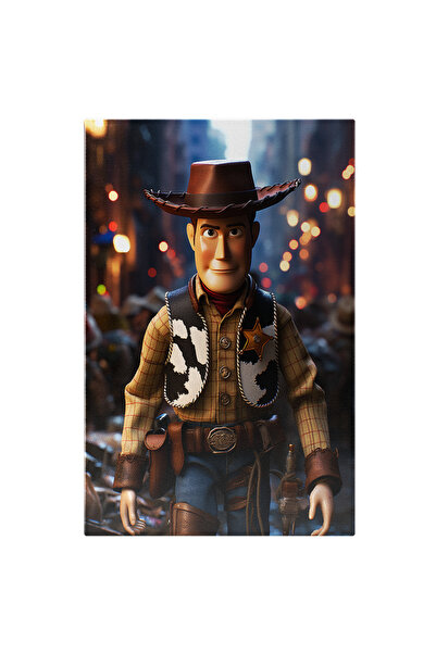 StoryGift Romania Tablou Canvas: Seriful Woody Din Toy Story Pe Strazile Unui...