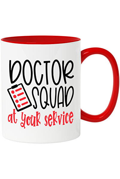 StoryGift Romania Cana cu textul "Doctor squad at your service" - echipa de m...