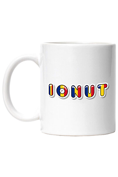 StoryGift Romania Cana Cu Numele Ionut, Romania, Suporter, Steagul Romaniei, ...