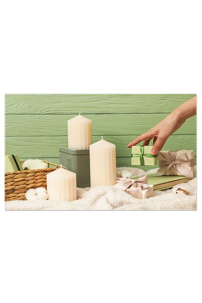 StoryGift Romania Tablou Canvas: Lumina De Toamna, Atmosfera Calma, Cadou De Sezon Cu Legume