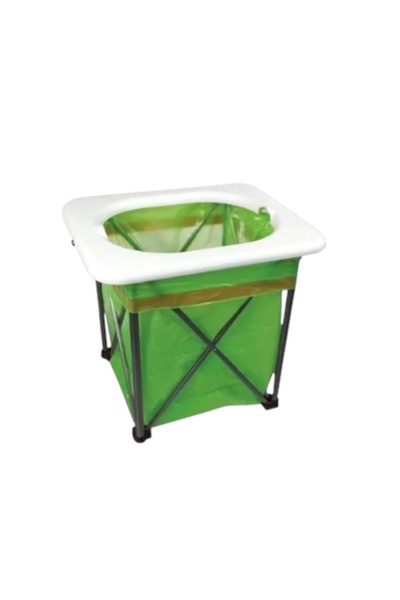 CAMPOUT Portatif katlanır wc kamp piknik seyyar tuvalet çantalı wc