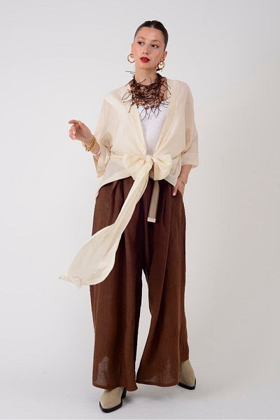 ZTO Shirt - Beige - Crop