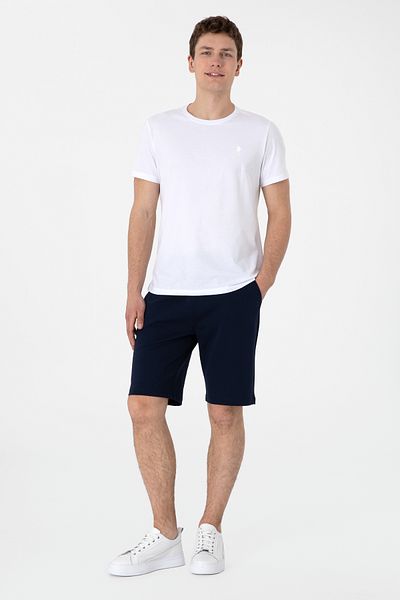 U.S. Polo Assn. Men's Navy Blue Knitted Shorts 50307310-Vr033