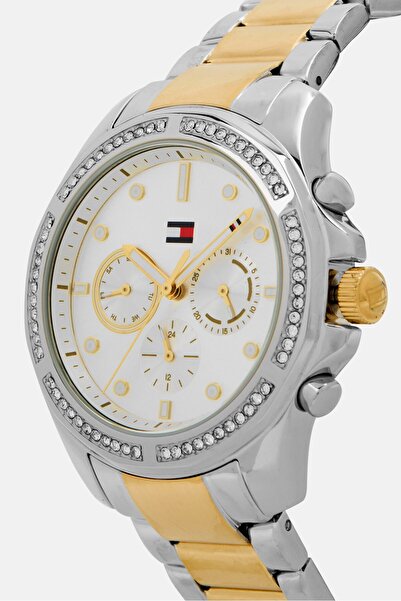 Tommy Hilfiger Women 1782615 Round Quartz Watches 41 Mm, Silver