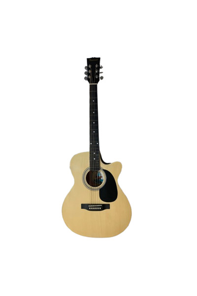 Parrot Acoustic Guitar, Parrot MJG100C, Natural, with cutaway