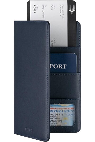 VULKIT Deri Pasaport Tutucu Seyahatleriniz İçin Şık ve Güvenli Çözüm, Deri Cü...