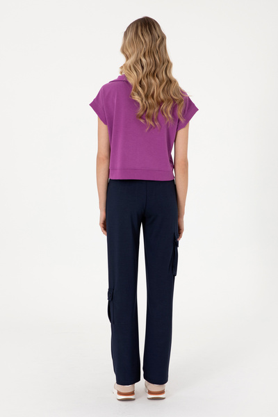 U.S. Polo Assn. Kadın Lacivert Modal Karışımlı Eşofman Altı 50291437-VR033