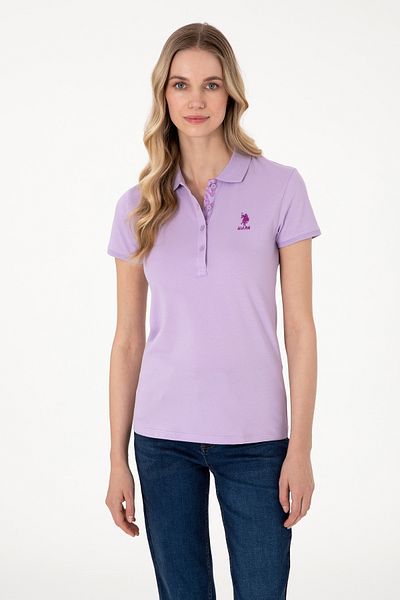 U.S. Polo Assn. Women's Lilac Basic T-Shirt 50300896-Vr034