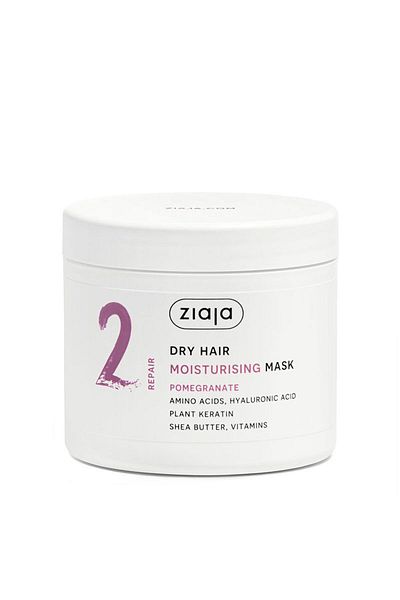 Ziaja Plant Essentials Granatapfel Feuchtigkeitsspendende Haarmaske 350 ml