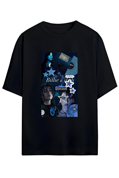 MAGORS Β. EILISH ΣΧΕΔΙΑΣΜΕΝΟ UNISEX ΝΕΑ ΣΕΖΟΝ OVERSIZE ΒΑΜΒΑΚΙ T-SHIRT