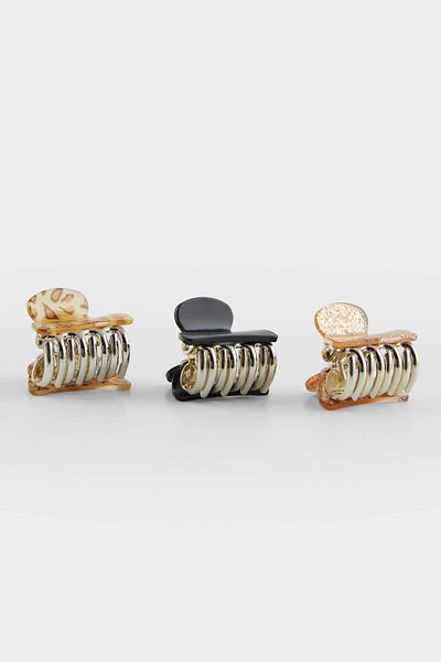 DeFacto Women's 3-Piece Mini Latch Buckle F0765Axns
