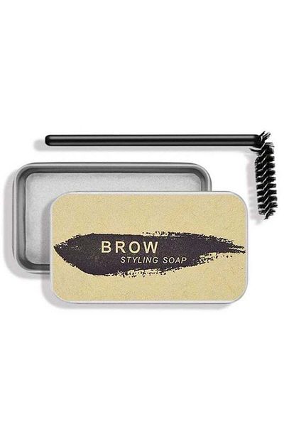 Beauty Glazed Eyebrow Soap Kit, 4D Gel Long-Lasting Eyebrow Fixing Gel, Waterproof Eyebrow Makeup Ba